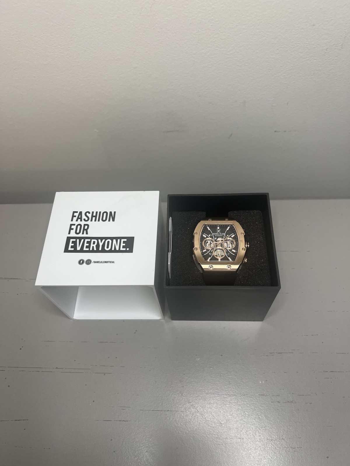 Daniel Klein Exclusive Rose Gold Watch
