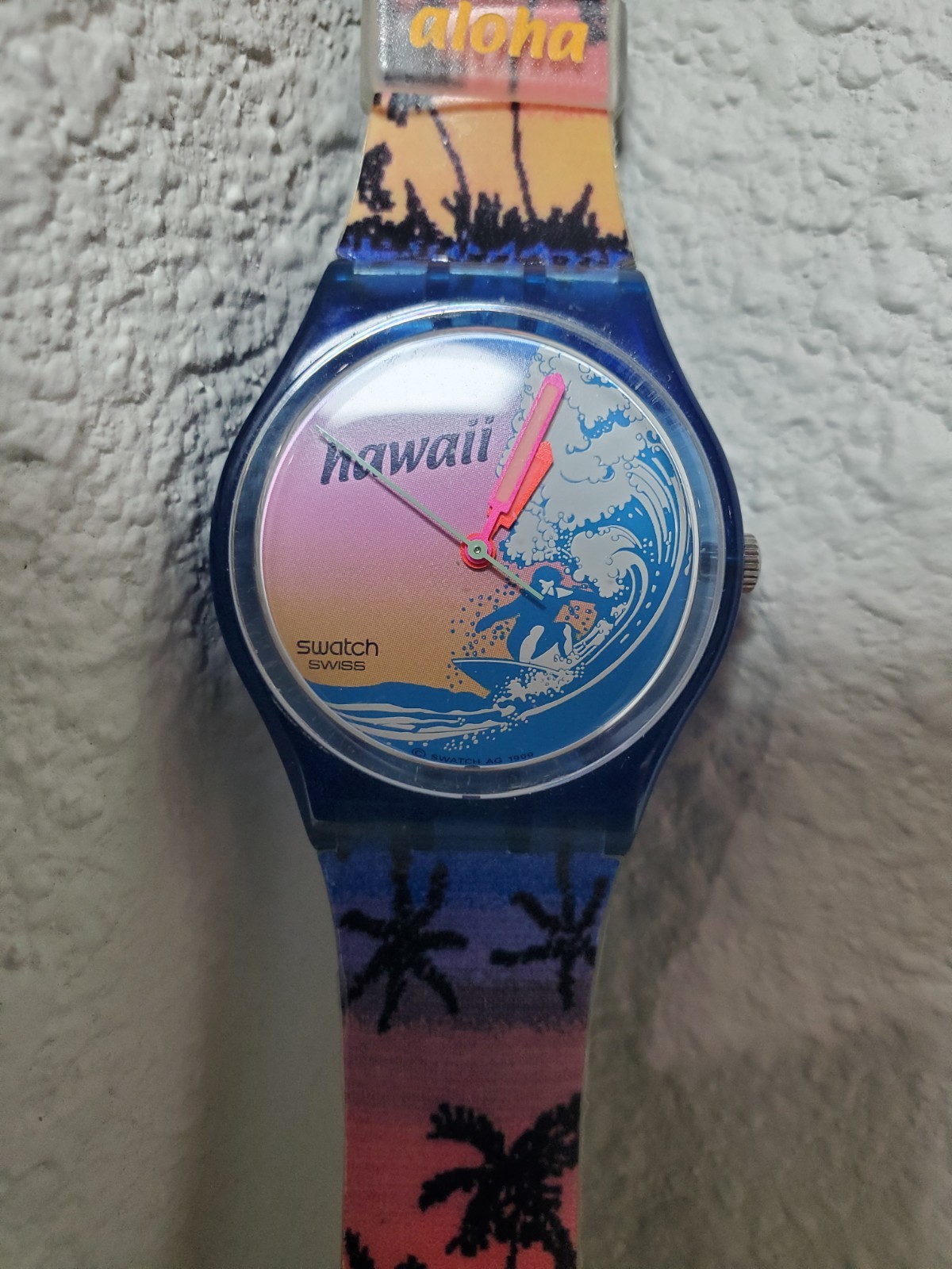 GN188 Tropical Delight Swatch. 2000 HAWAII Excellent Condition