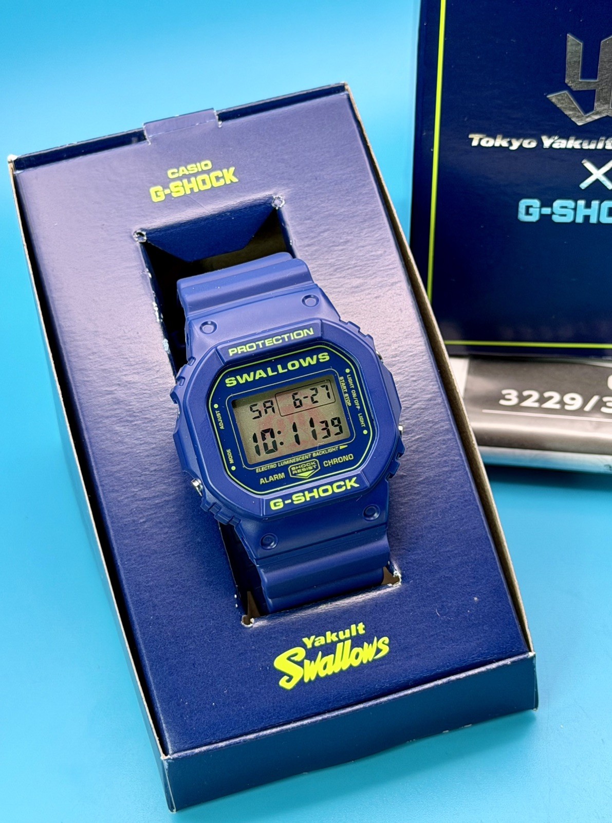 CASIO G-SHOCK DW-5600VT Yakult Swallows Special Edition – Boxed