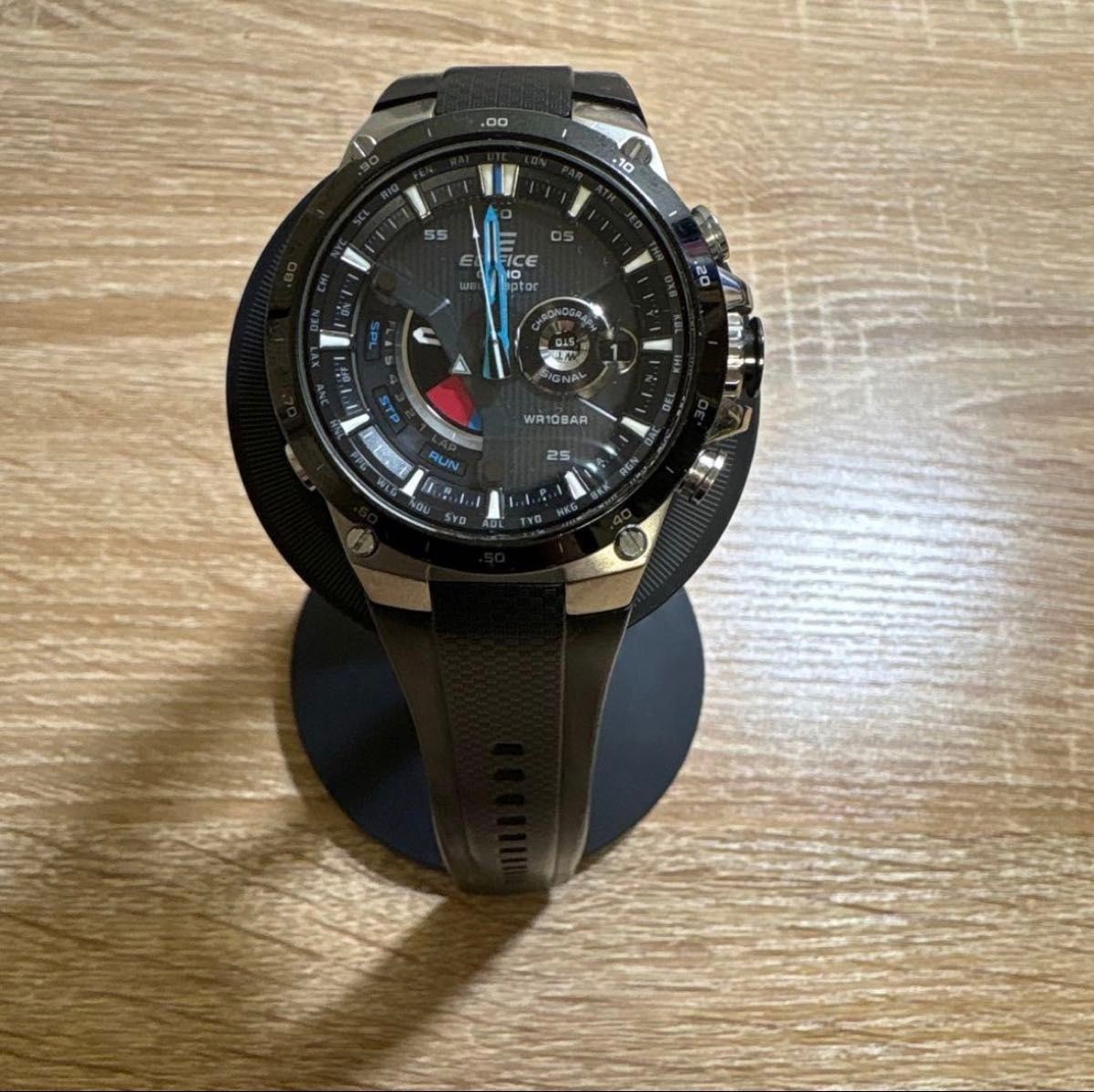 Casio Edifice Chronograph Solar Watch Sporty WR10BAR From Japan