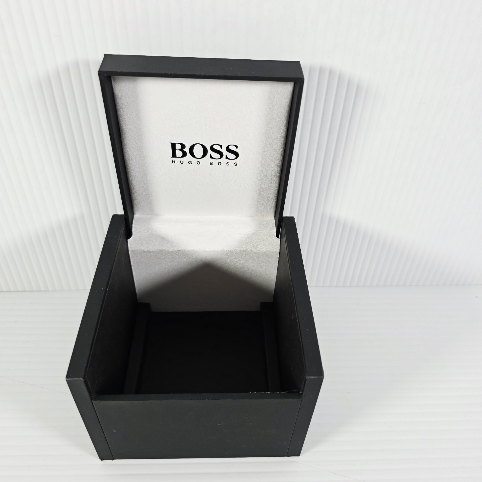 Hugo Boss Driver Sport Men’s Black Nylon Strap Chronograph Watch – Box Only