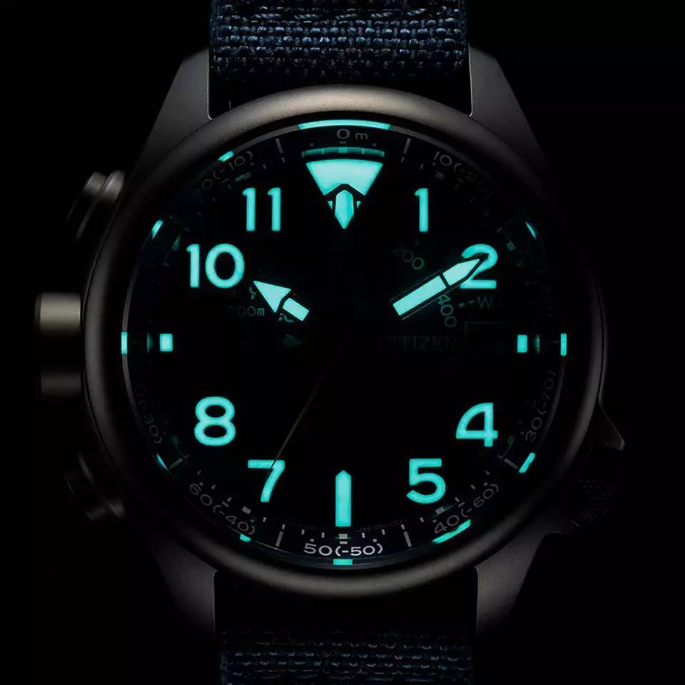 Citizen Promaster Altichron Super Titanium BN4065-07L Blue Dial Men’s Watch