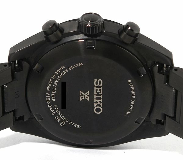 [B1R] Seiko Prospex Speedtimer Black Series Solar Watch SBDL103 [z5n]