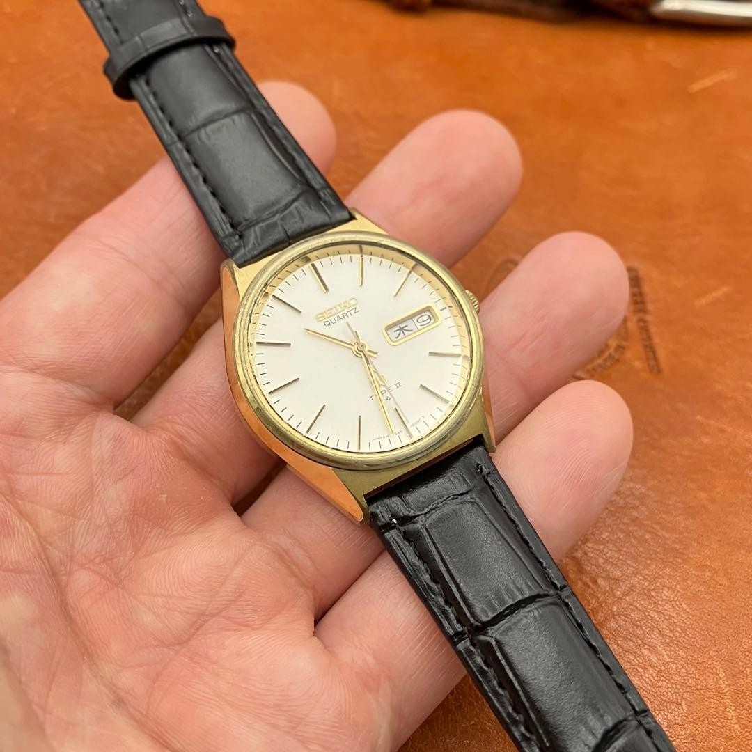 SEIKO TYPE II 7546-8000 Wristwatch Made in 1979