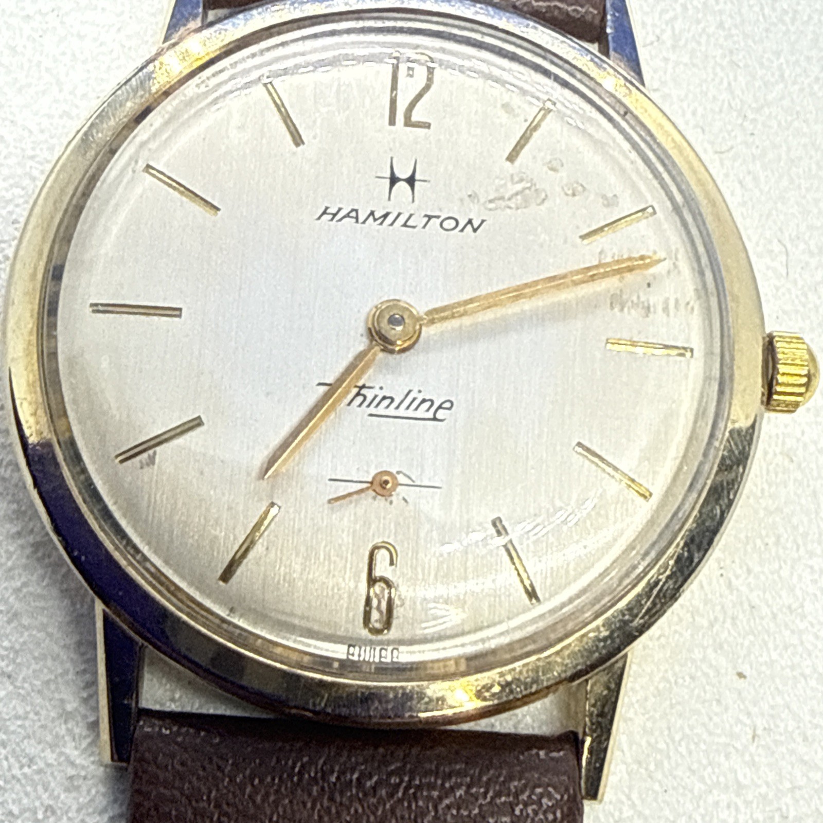 Vintage Hamilton Thin-O-Matic Masterpiece 10K GF Micro-Rotor Auto. Running, 6T