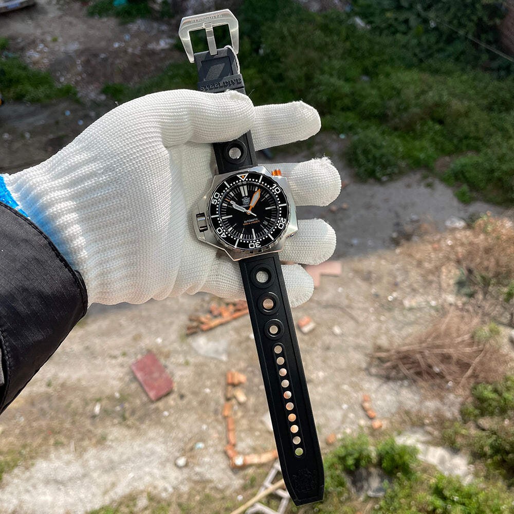 STEELDIVE SD1969 — 1200M NH35 Automatic Cushion-Case Dive Watch