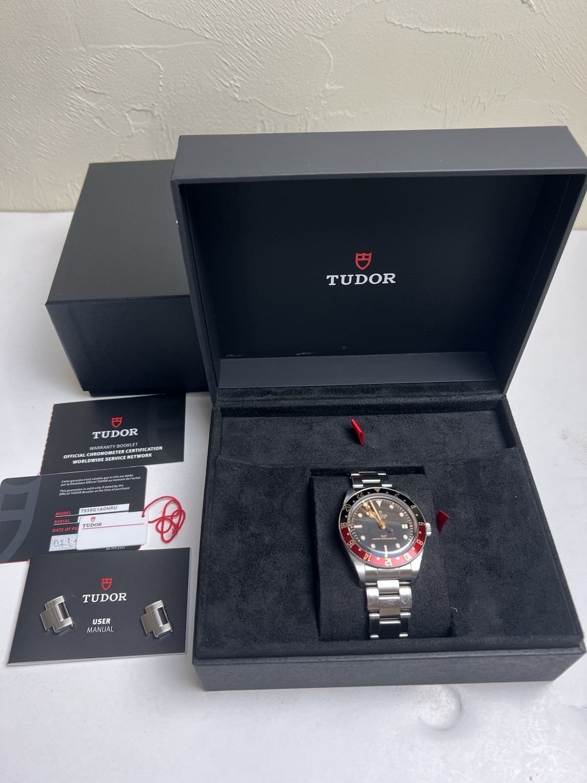 2025 Tudor Black Bay GMT Red COKE 39mm 7939G1A0NRU Complete Set!