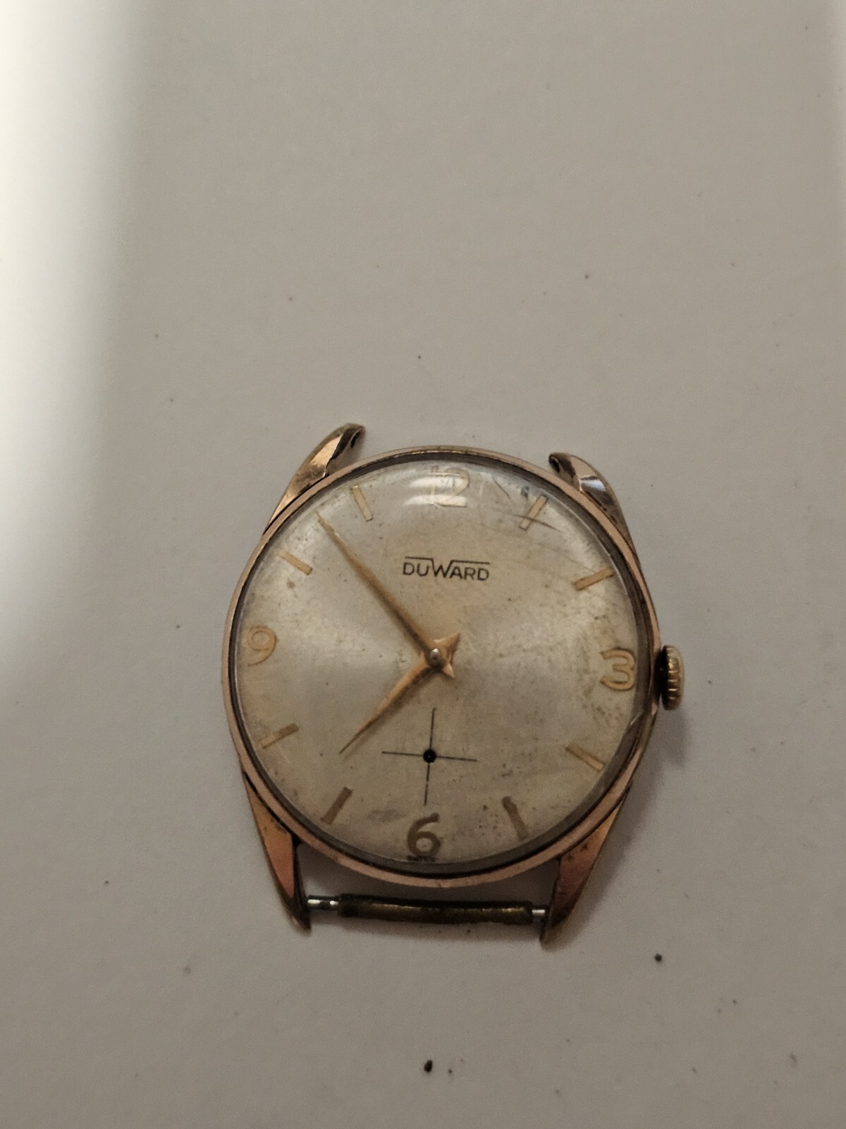 Duward Cal. UT 6310 Vintage Watch Hand Manual Winding 34.0Mm Not Working 3WC