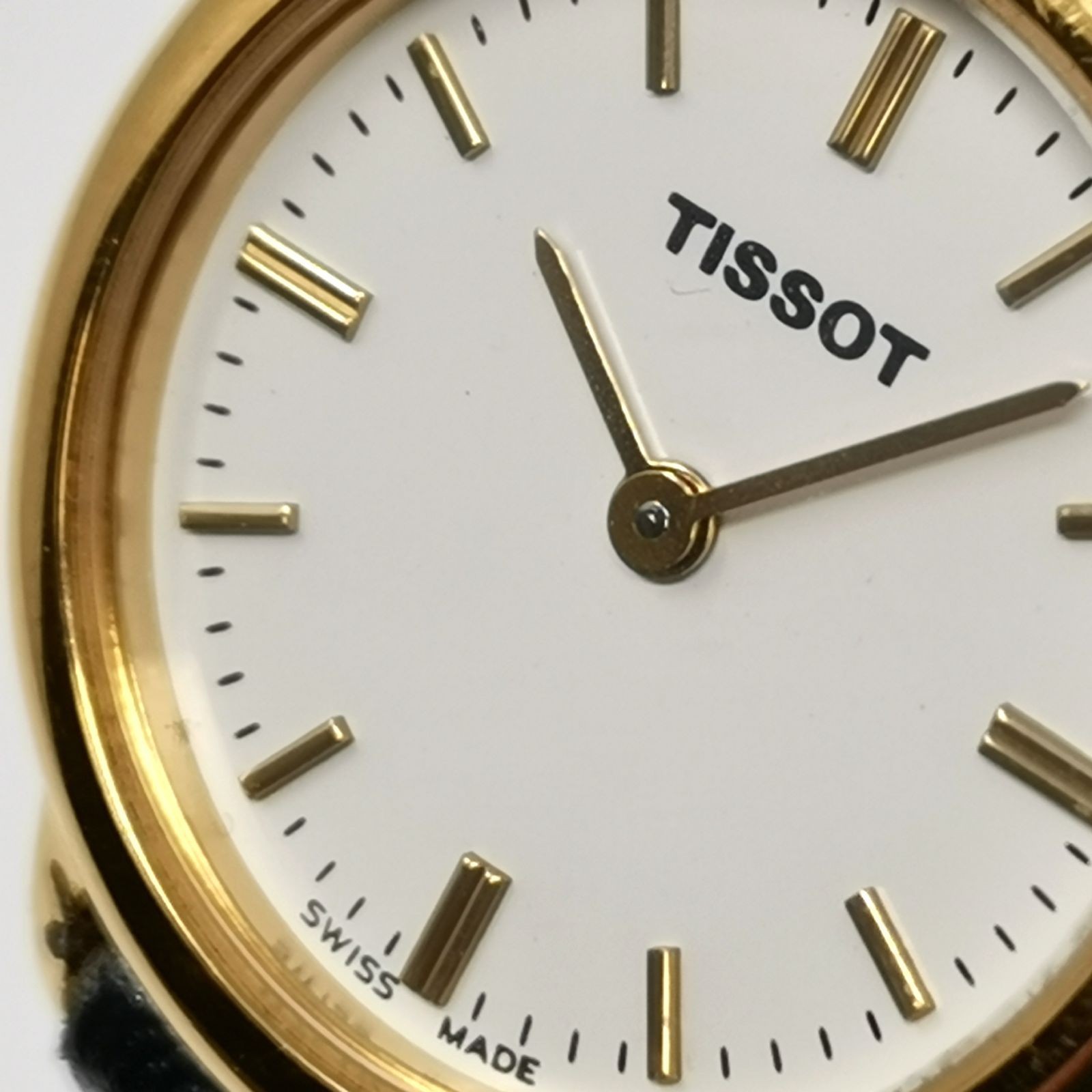 TISSOT Tissot Ladies Watch Quartz Confirmed Working Due to Dead Battery White Di