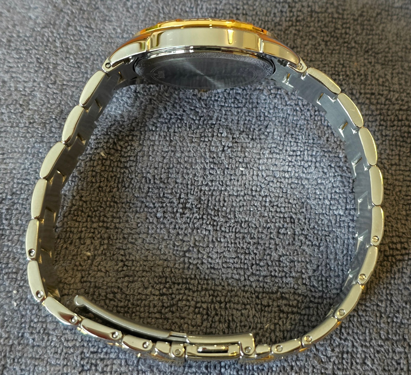 Bulova Women’s Watch, Mother of Pearl, Crystals, Two-Tone, 33 mm, 98L181