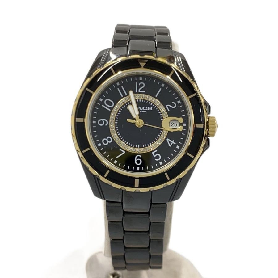 COACH 14503461 Case Size 3.7 ×3.5cm Wrist Size 18cm Used Watch #61112