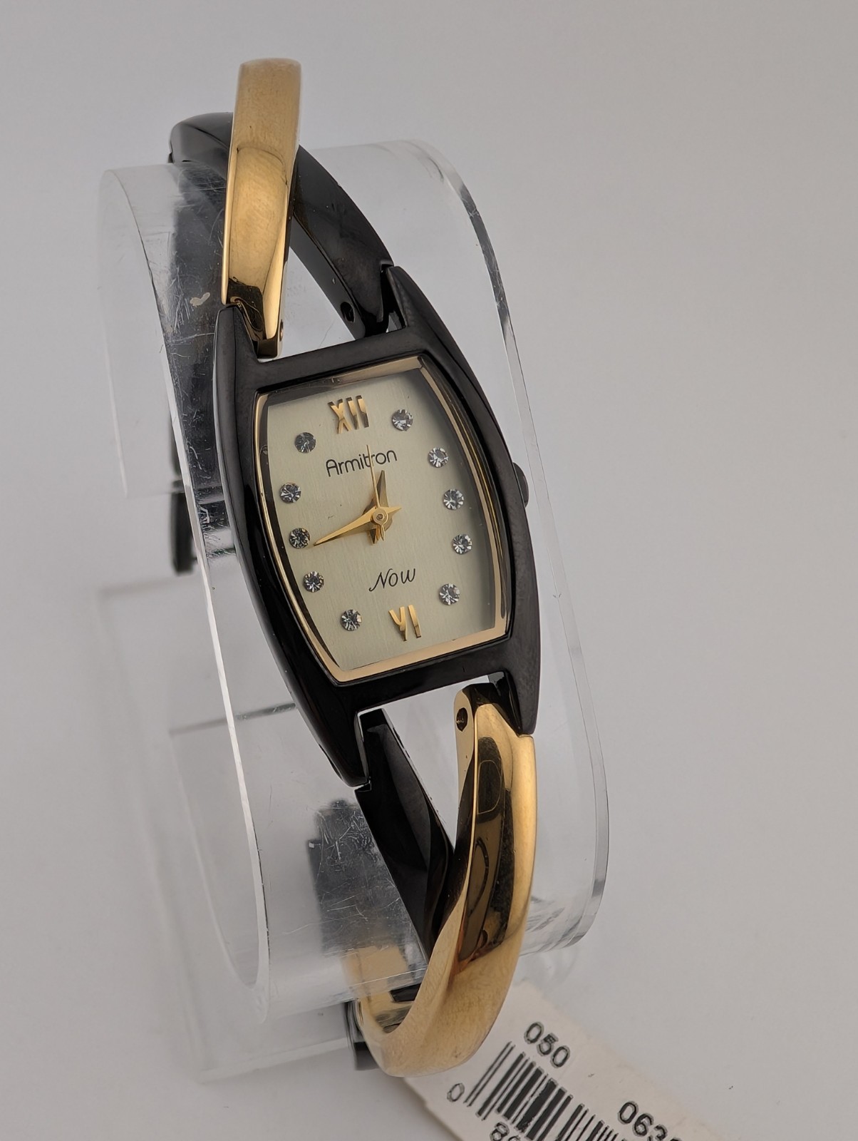 Armitron Now Women’s Watch Bracelet Black/Gold with Crystals- Brand NEW!