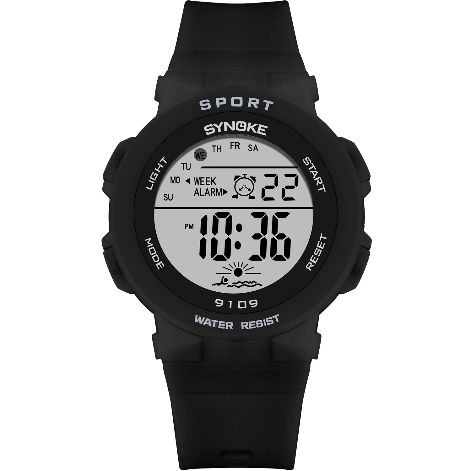 Student Sport Watches Electronic Watches 50M Waterproof Watch Digital Watch Gift