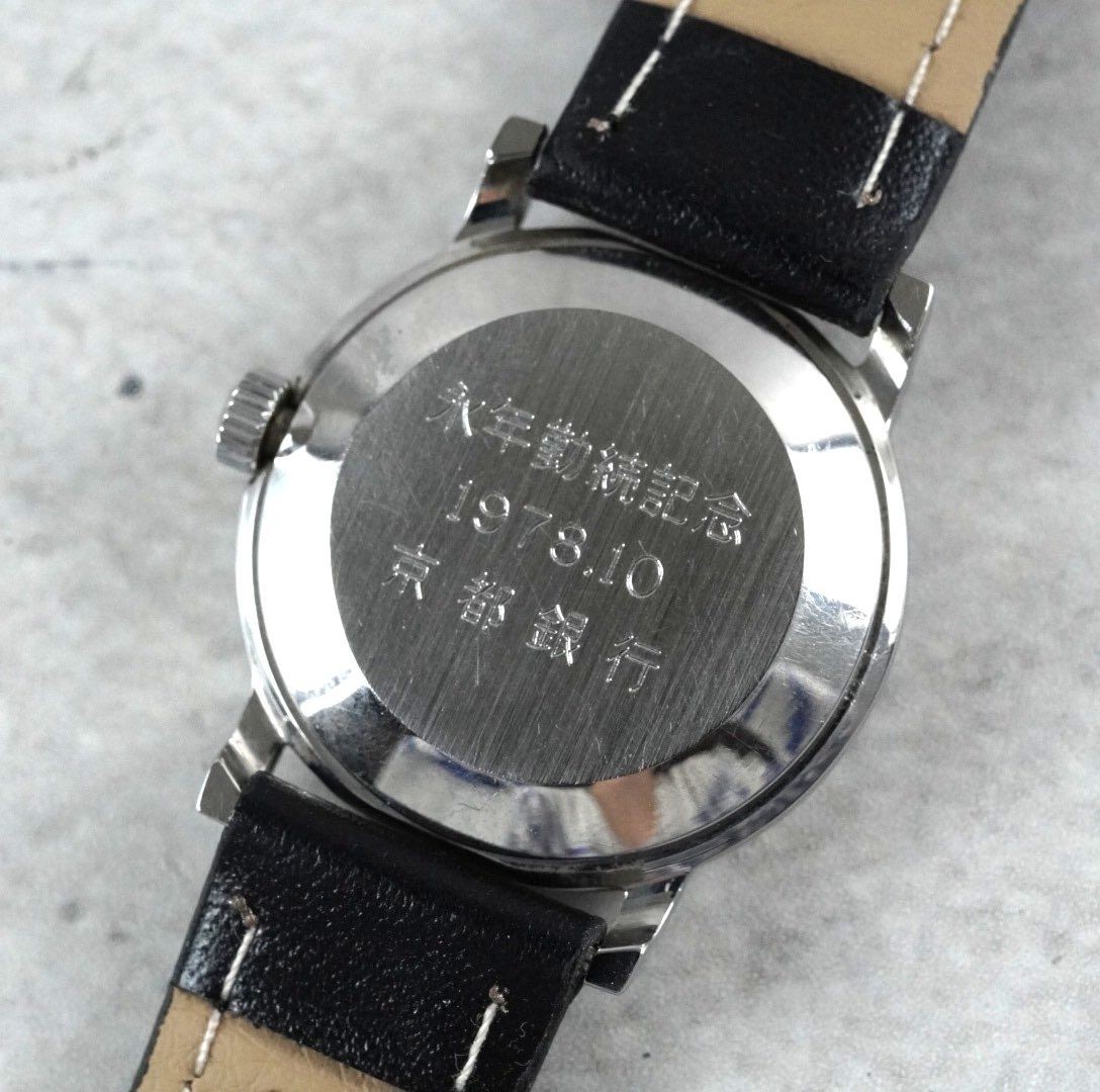 OMEGA De Ville Ladies Hand-Wind 2-Hand Silver Case Vintage Dress Watch Cal.625