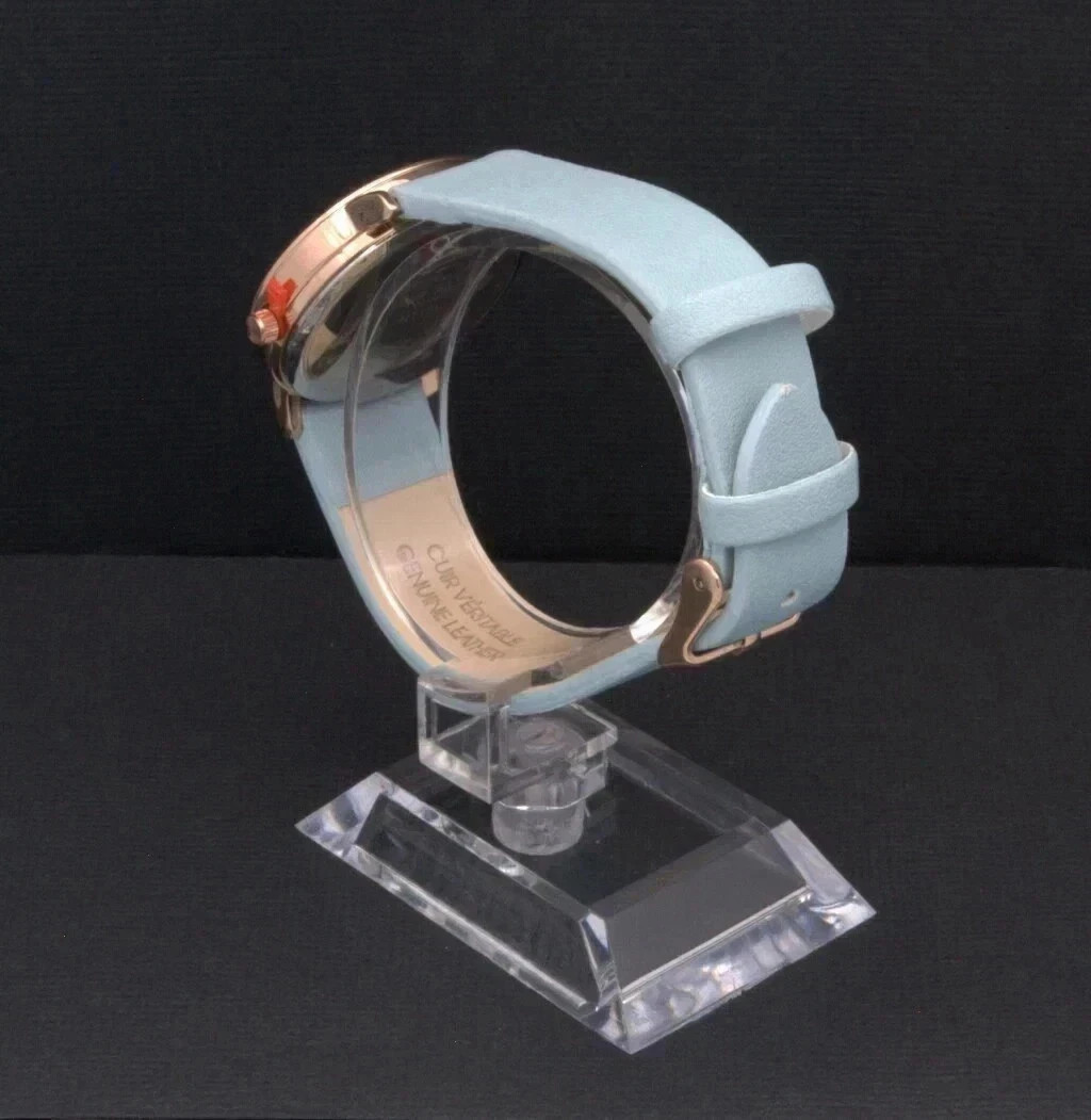 NAF NAF ©: Women’s Watch, New With Leather Strap, 2 Year Warranty With Box