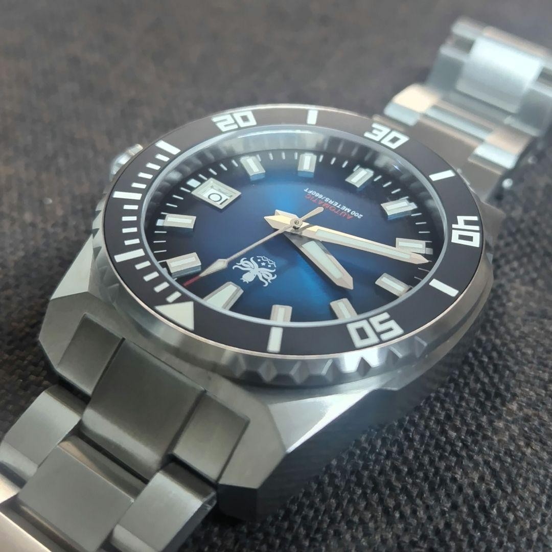 Phoibos PY054B Automatic Diver Watch 41mm Wrist 17cm