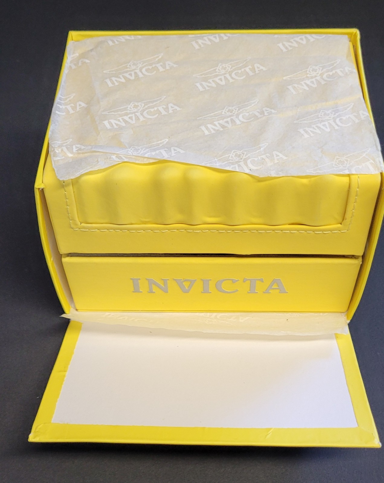 Invicta Corduba 3449 Oversized 52mm Chronograph Cream Dial Leather Watch