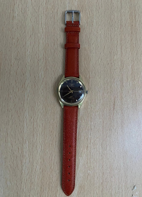 Vintage Rare 1970s Longines Ultra-Chron Automatic 25 Jewel Swiss Made 37mm Watch