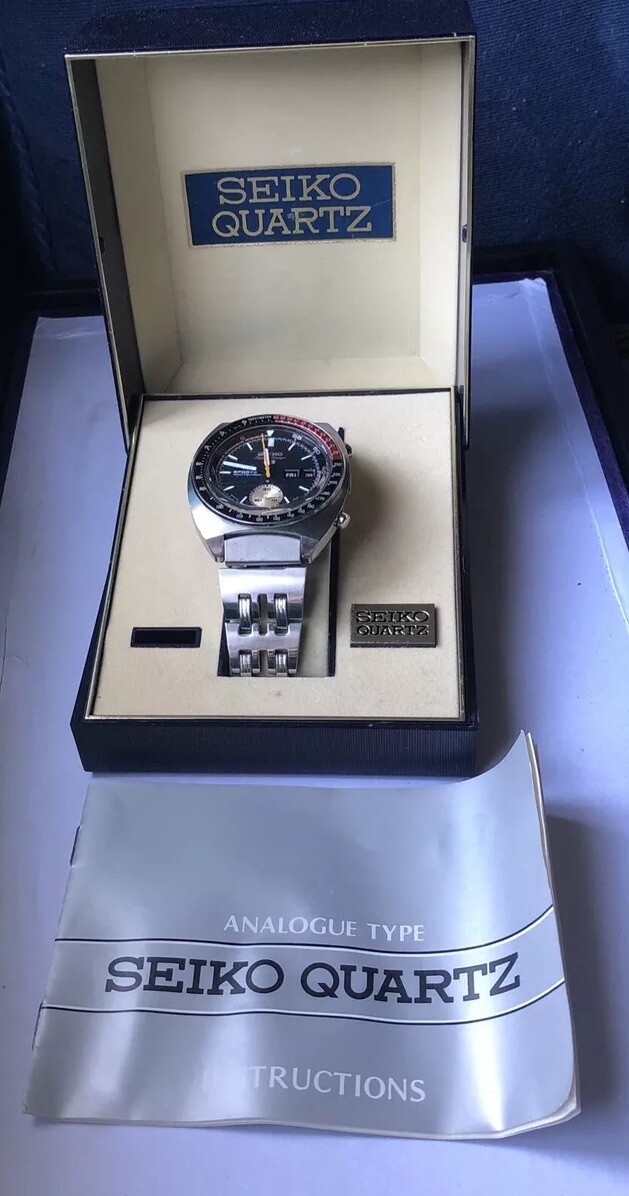 SEIKO 5 SPORTS SPEED TIMER WristWatch 6139-6031 Men’s 70M 7 ATM 117027 Japan