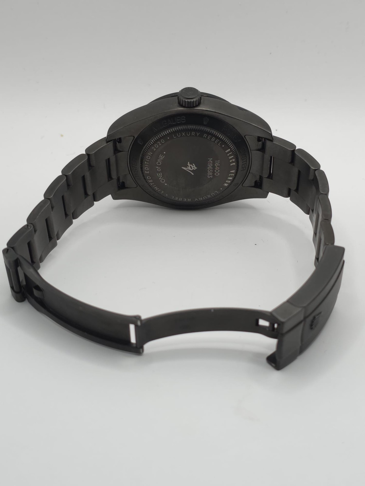 2008 Rolex Milgauss 116400GV Black Dial on Oyster with Box