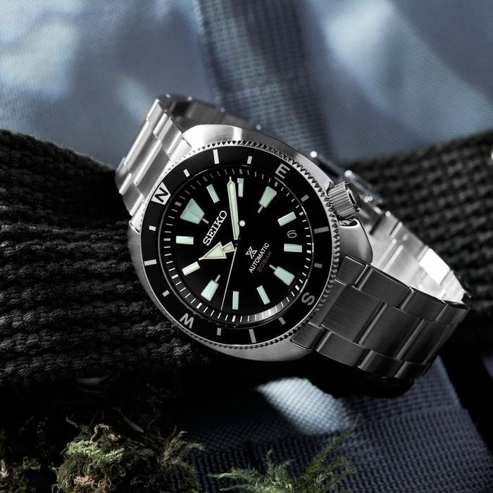 SEIKO ProspeX SRPH17K1 Land Tortoise Diver 20 Bar Date Silver Steel Sapphire NOS