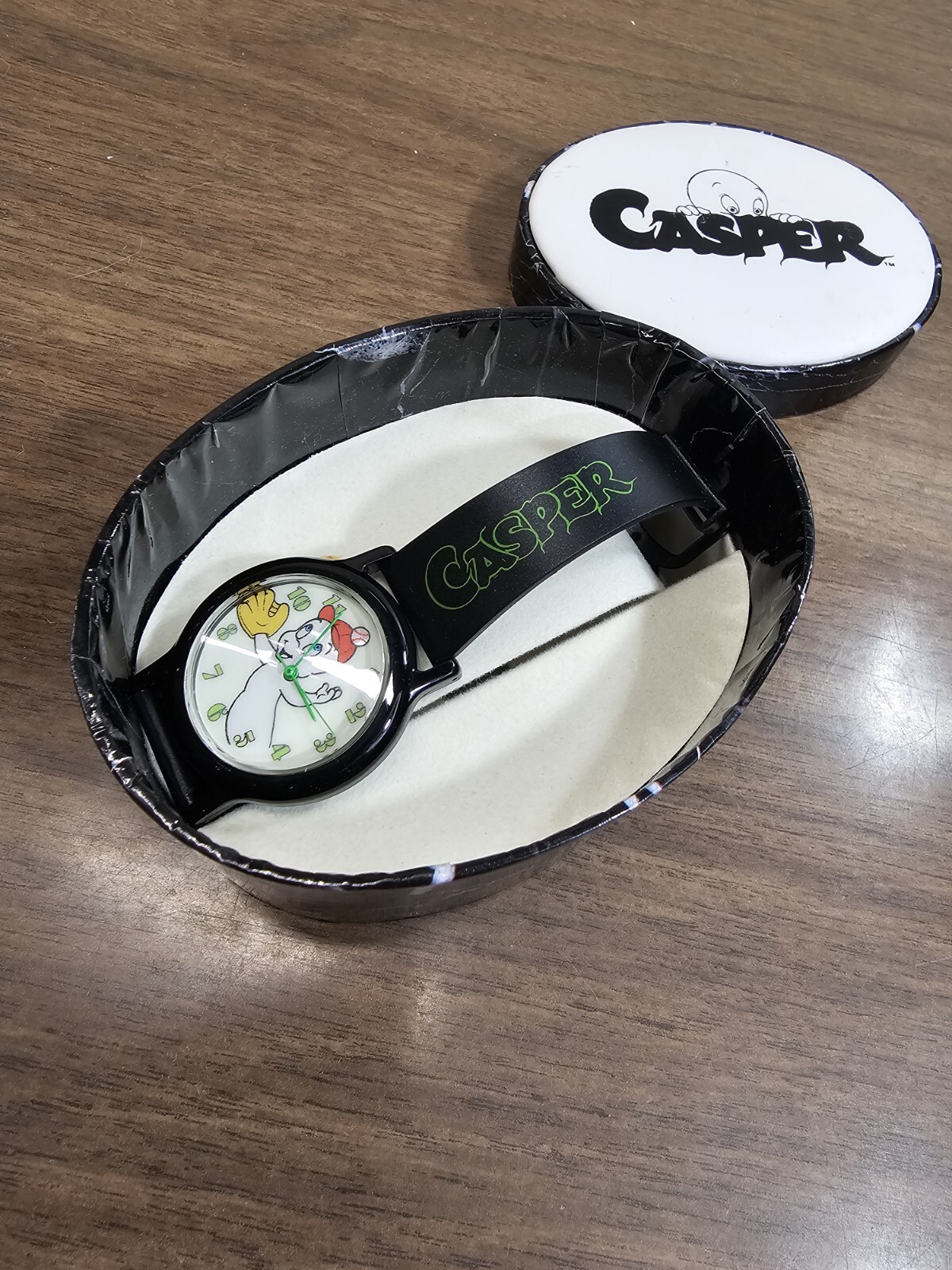 1995 Vintage Casper The Friendly Ghost Watch Universal Studios In Box