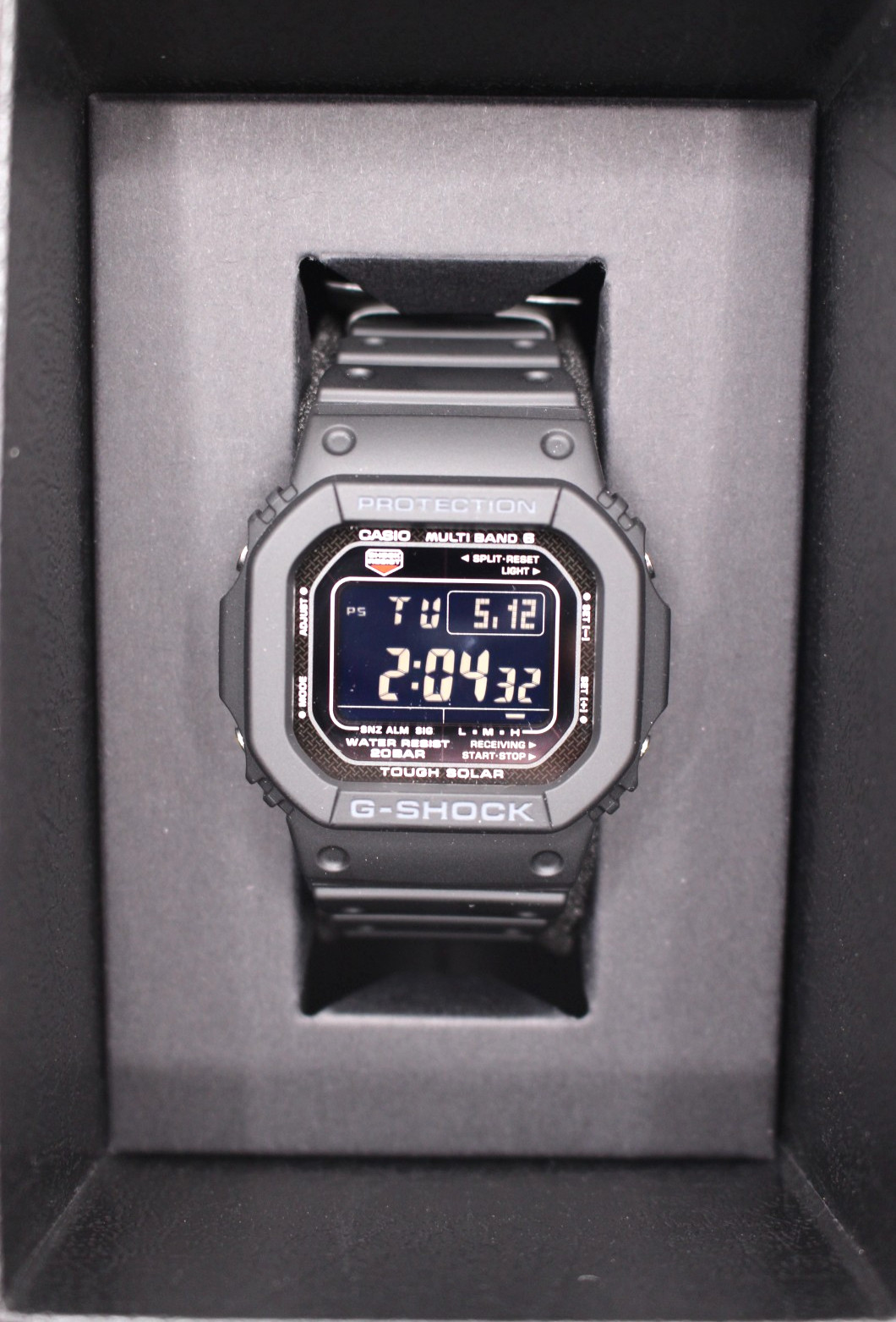 Casio G-Shock GW-M5610U-1BJF Black Solar 20 ATM Waterproof Men’s Watch New Box