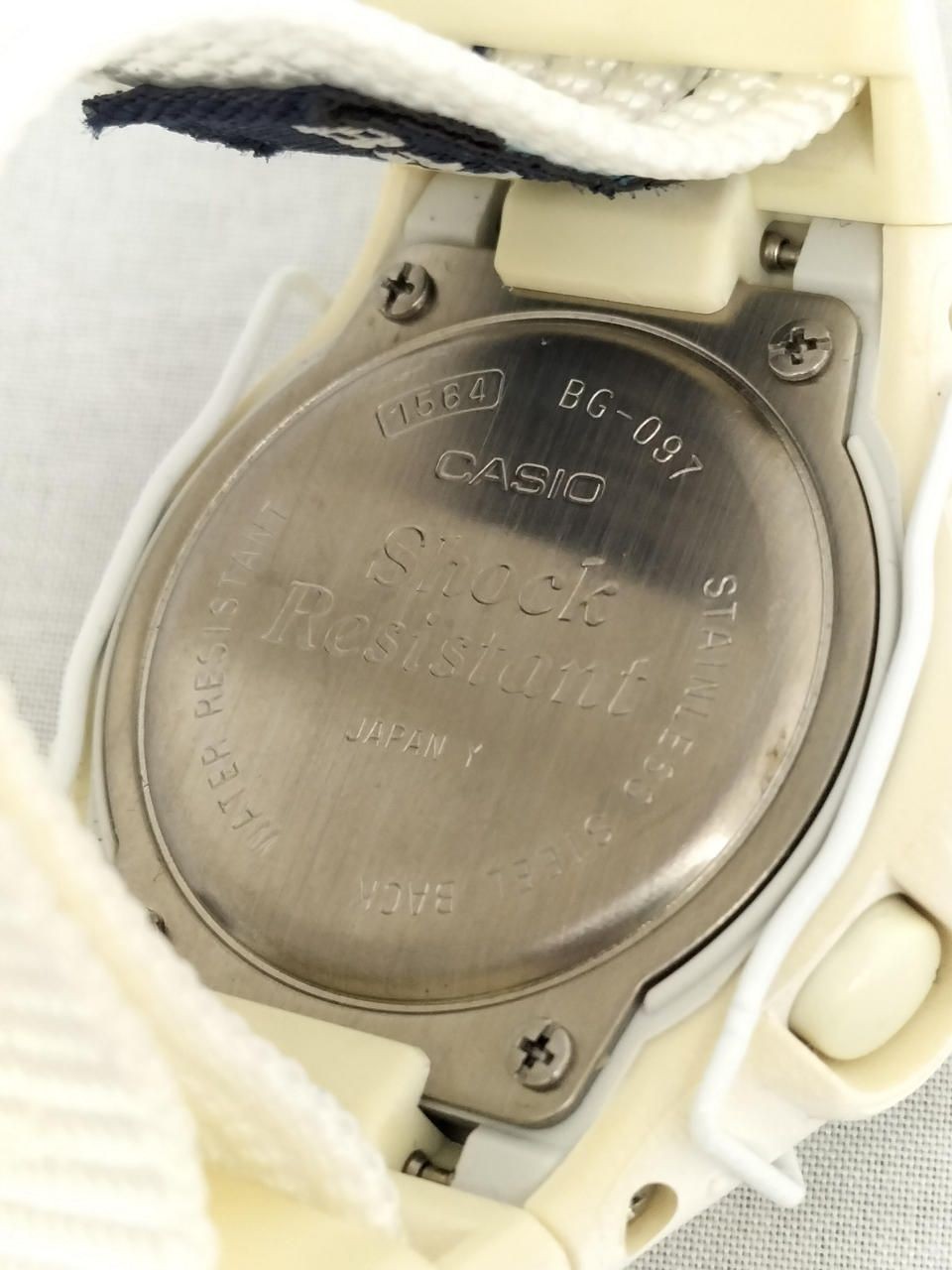 CASIO Rubber’s Collection Pair Watch Bg-097dw-6697 Used