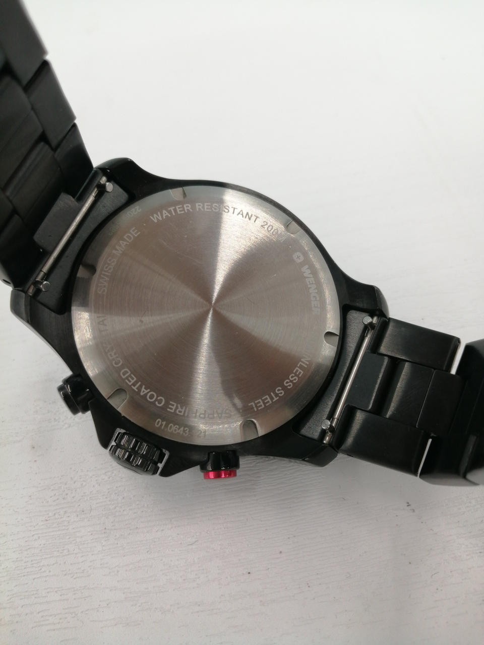 WENGER 01.0643.121 Quartz watch Authentic From Japan