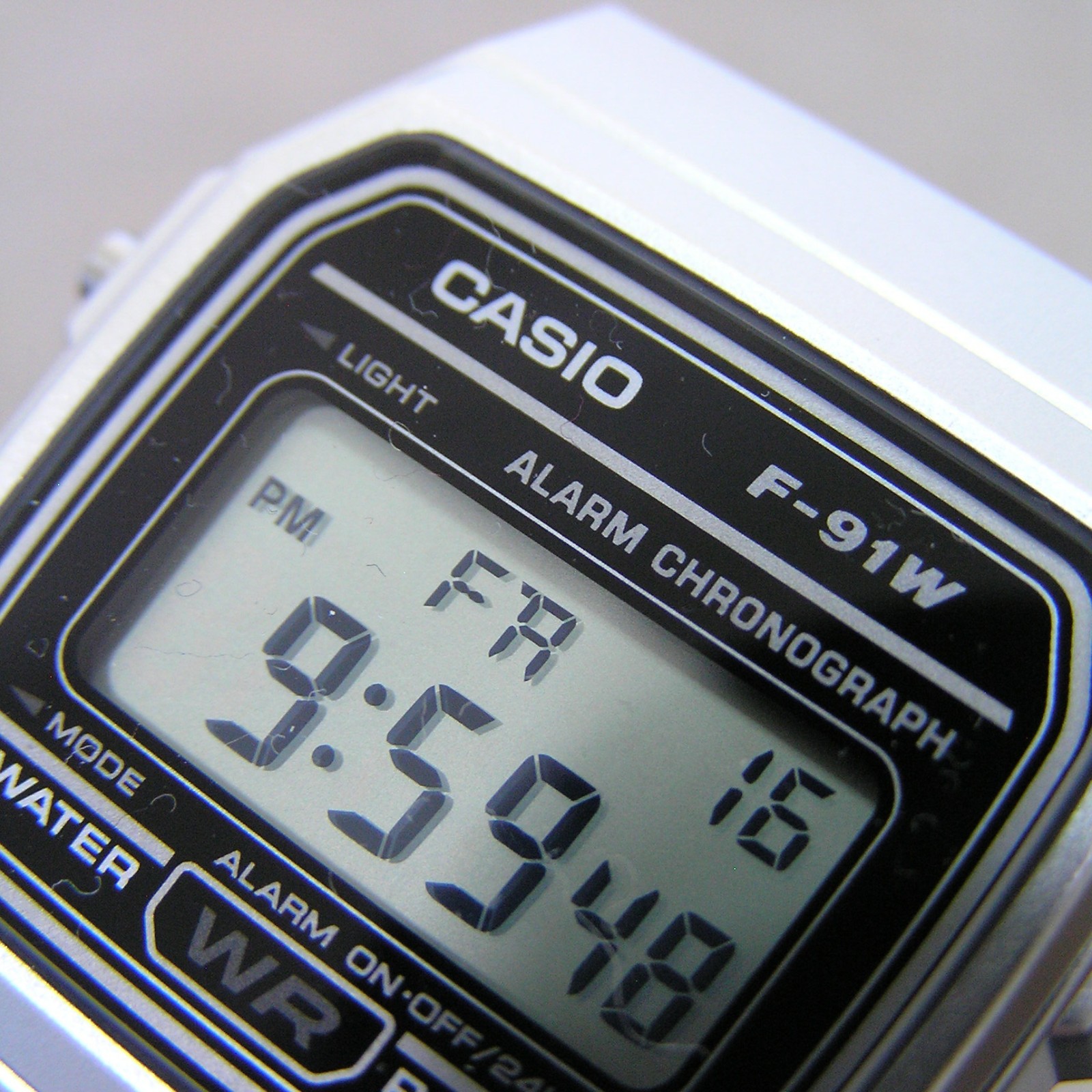 UK STOCK CASIO F-91WM-7AJH Japan Exclusive Digital Watch Classic Imported Model