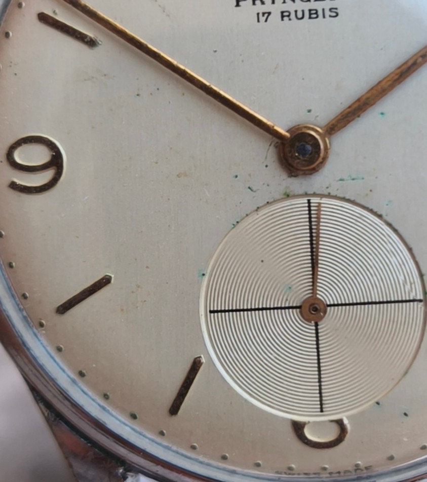 Pryngeps 👑 Vintage Mechanical Manual 36mm Swiss Made 60s Watch