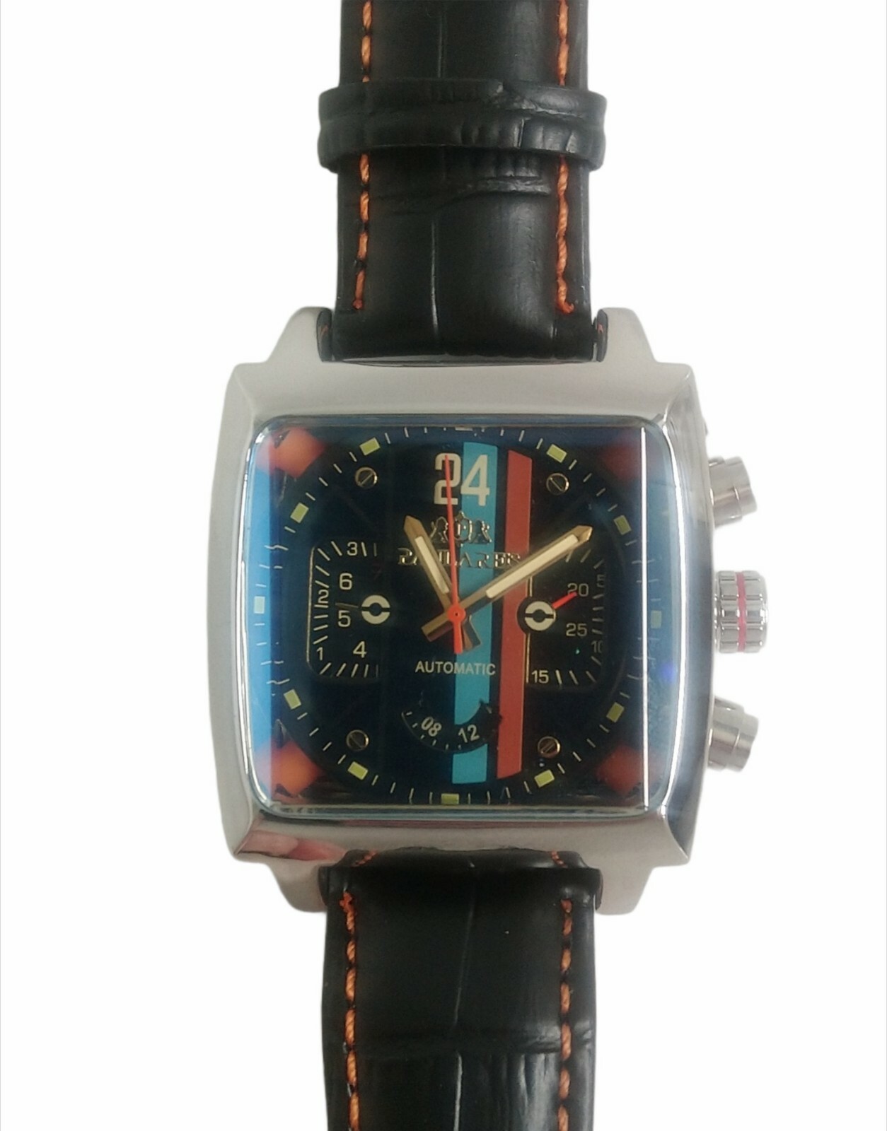 Sports watch Motorsport retro racing Goodwood Le Mans 24 race style gift
