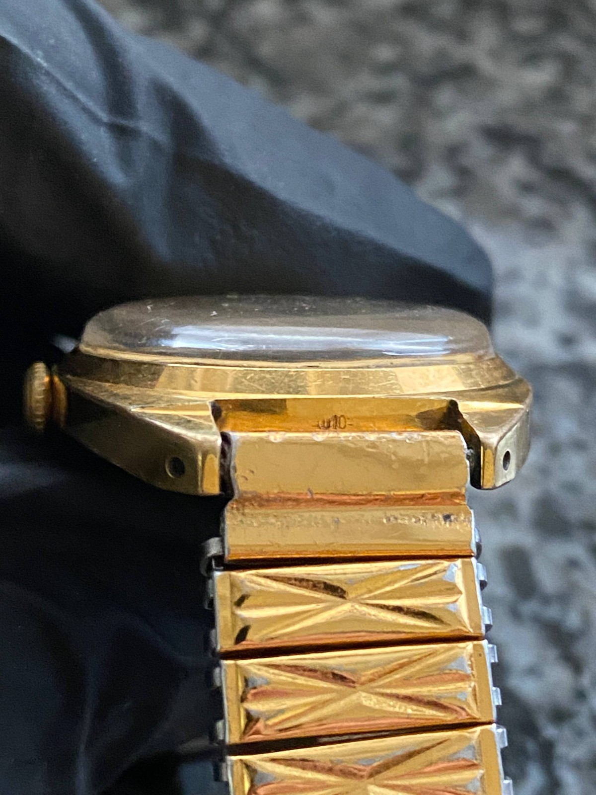 Vintage Zaria zarja Watch Original Soviet mechanical Wristwach Gold Platet Au-10