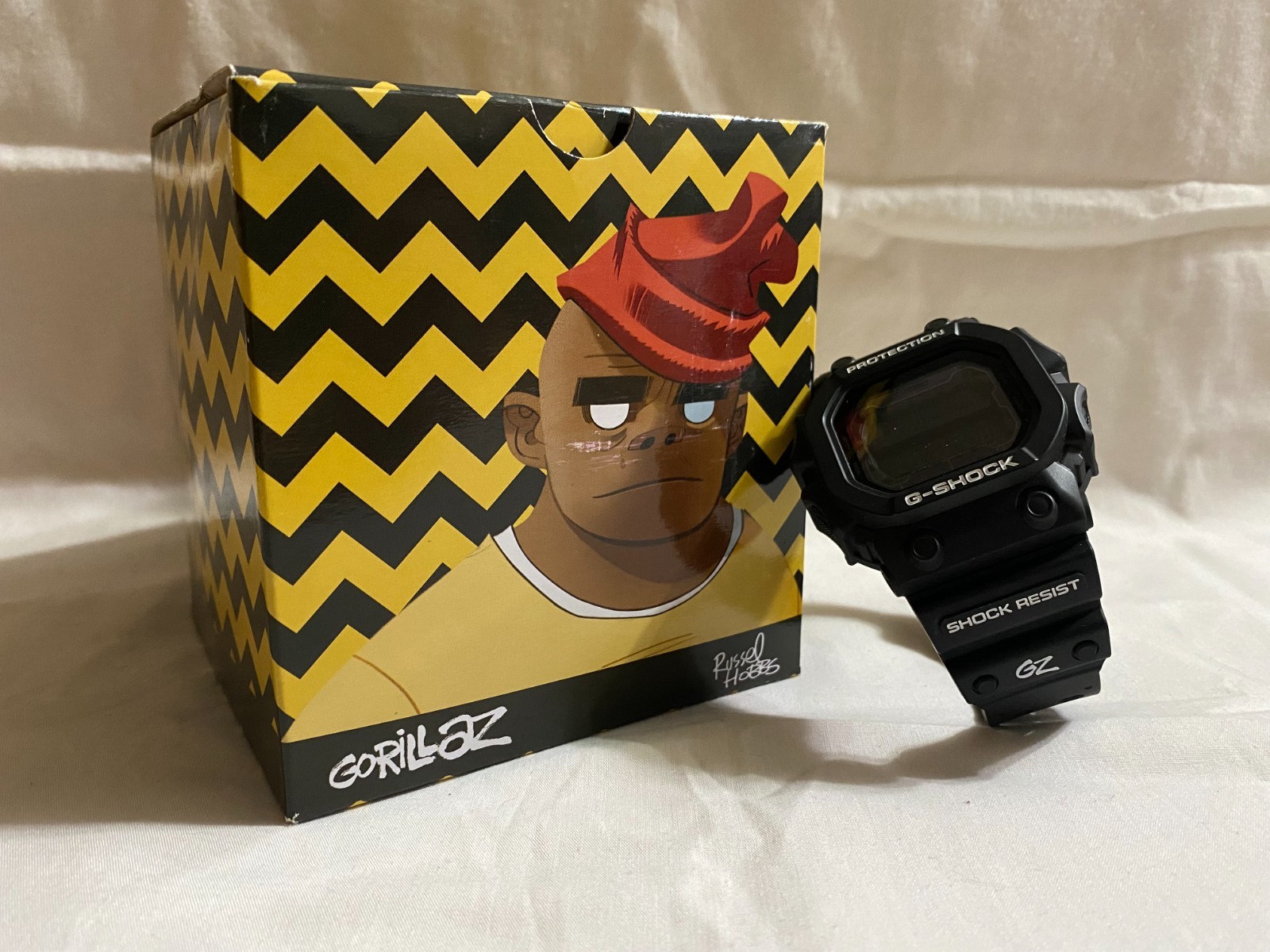 Casio G-Shock Gorillaz Men’s Watch GX-56BBGRLR Russel Hobbs Drummer Vintage