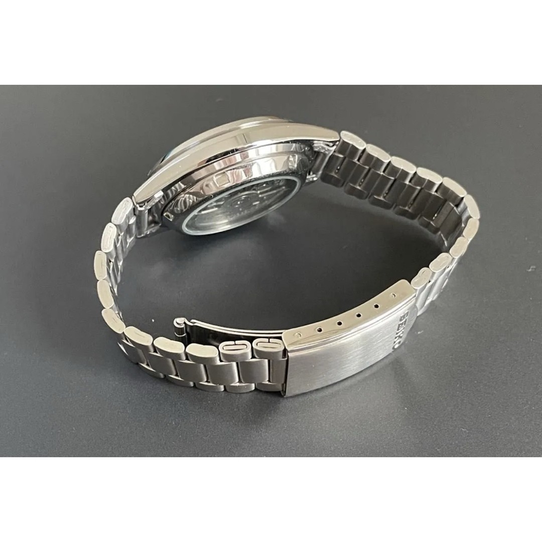 SEIKO 5 SNXF05 Automatic Mens Watch Day Date Stainless Steel Japan