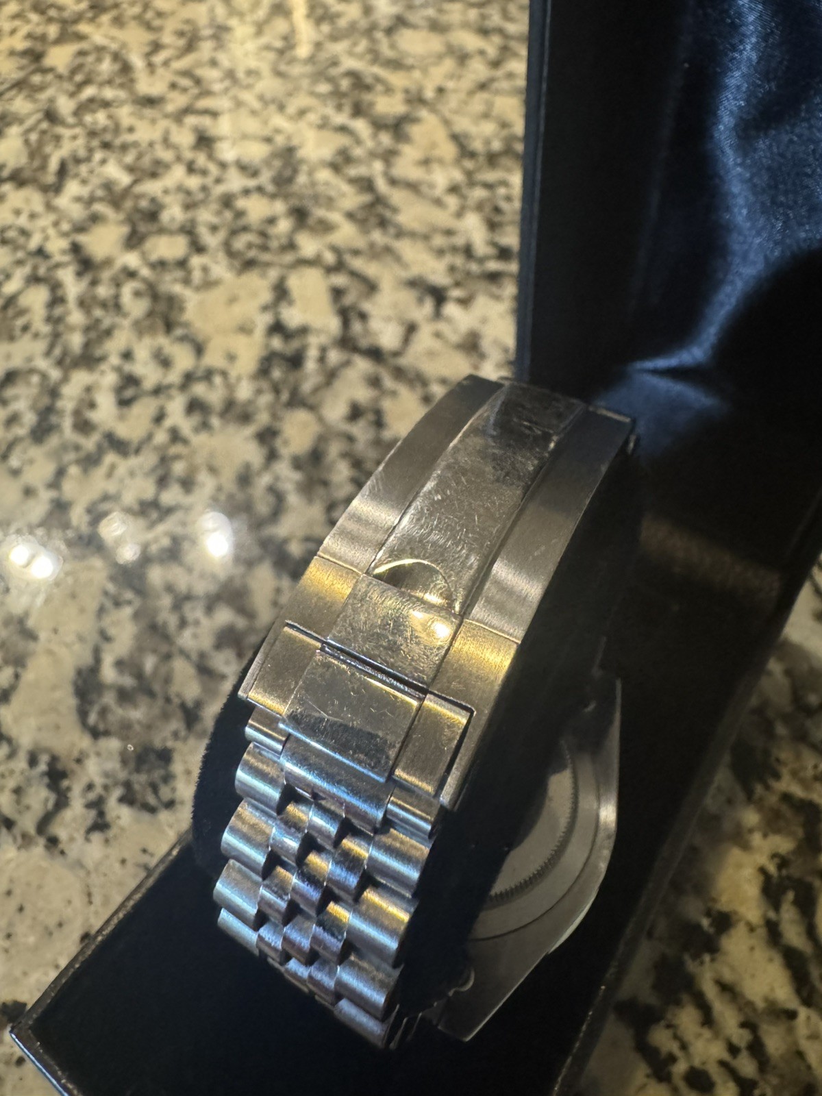 Custom 40mm “Batman/Batgirl” GMT Style Diver Mod Watch NH34 Automatic