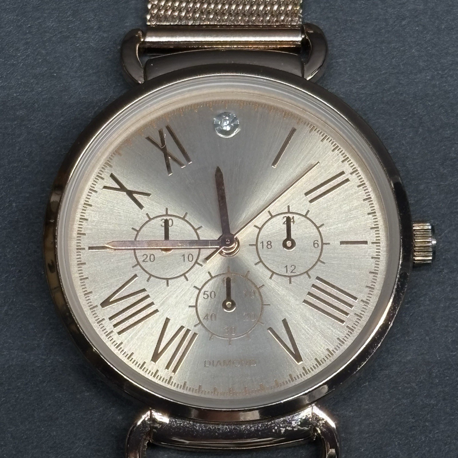 Aldo 12671 Rose Gold Women’s Analog Watch MOVT 108 Stainless Steel Back SL68