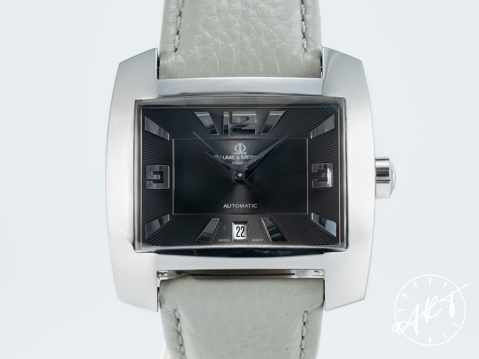 *Rare* Baume & Mercier Hampton Spirit Black Dial Automatic Watch M0A08255 w/ B&P