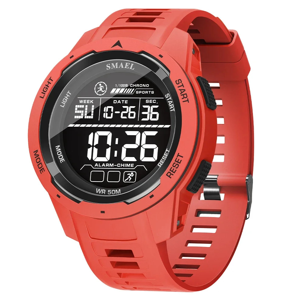 Waterproof 50M LED Wrist LED Digital Sports Watches