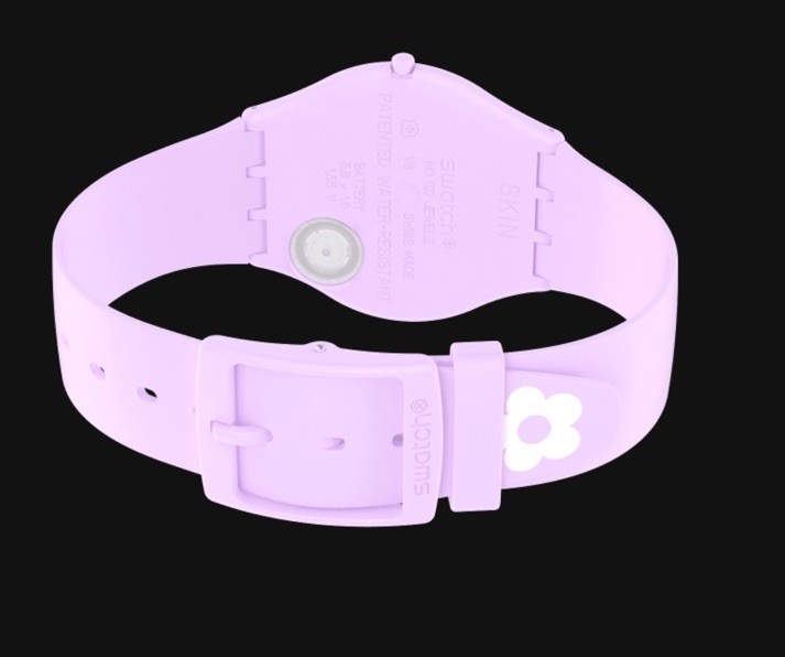 Swatch “Time for Joy” watch (Model: SS09V101) 34mm
