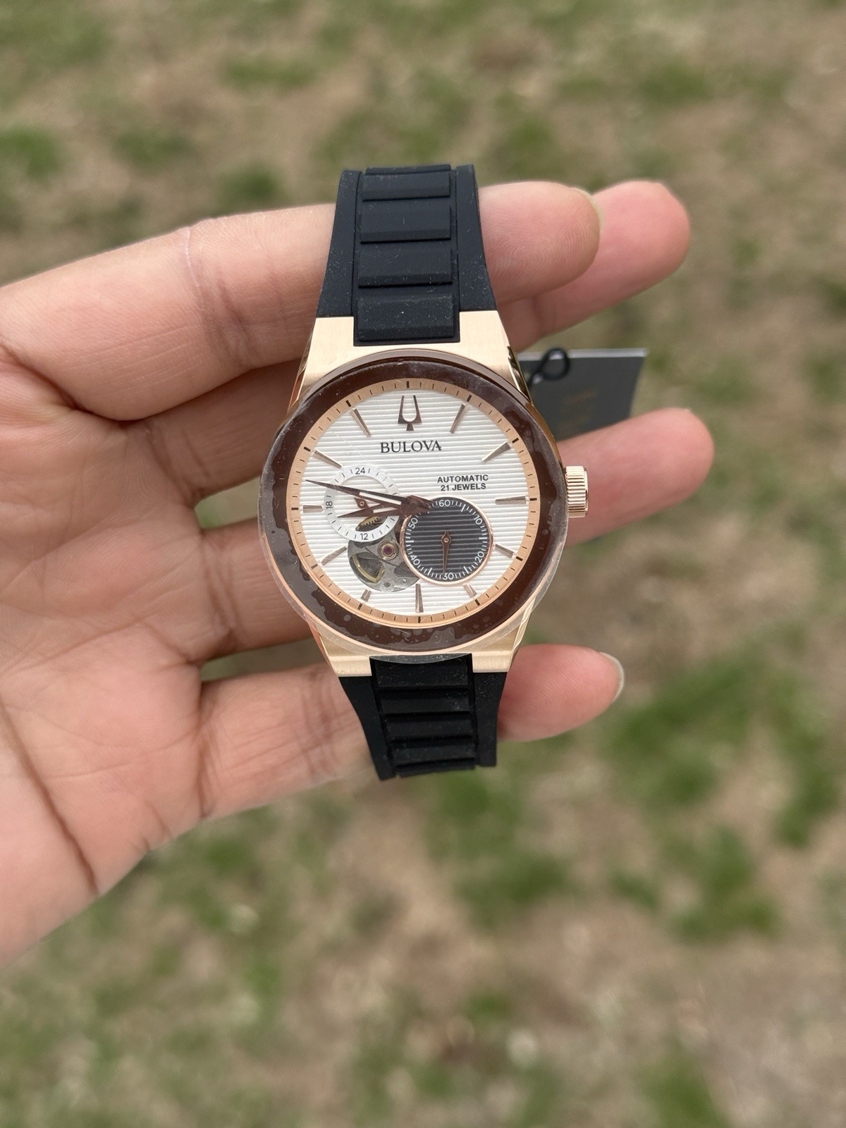 BULOVA Latin Grammy Chronograph Automatic rose gold Dial Men’s Watch