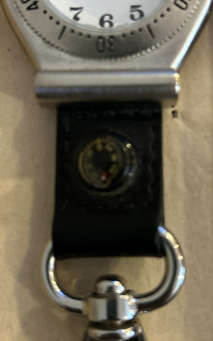 Manhattan Quartz by Croton Belt Watch With Compass