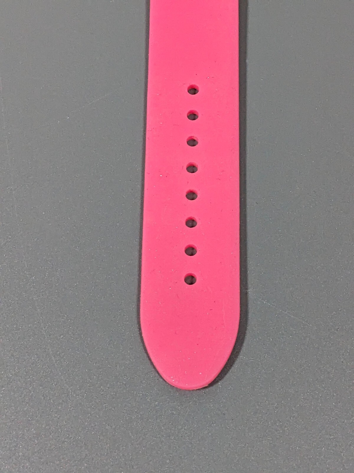 Xhilaration Pink Dial Round Case Pink Silicone Band Watch