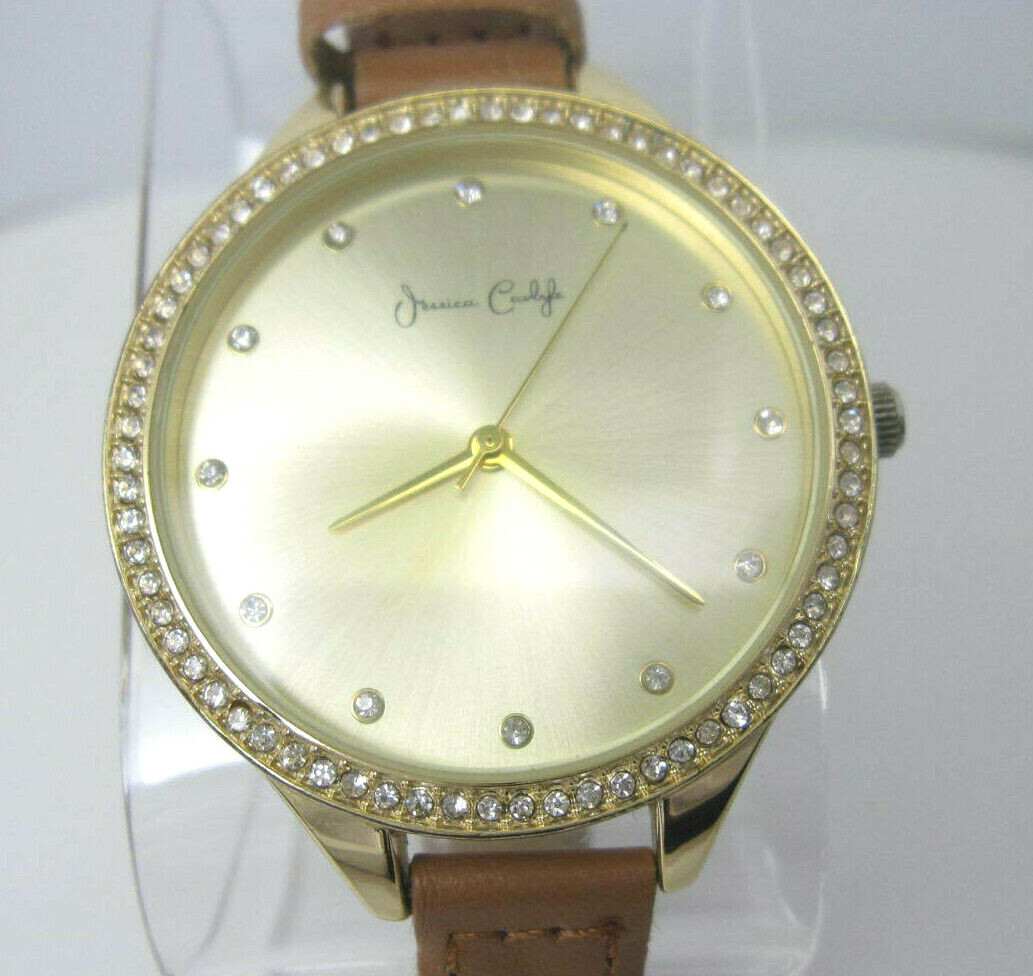 Women’s Jessica Carlyle Analog Crystals 40mm Dial Casual Watch (C647)