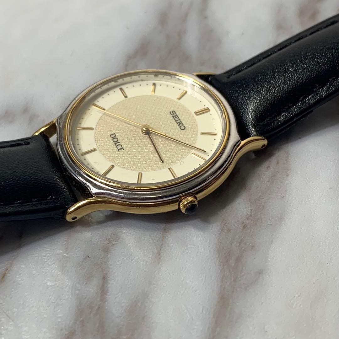 Seiko 5E31-6D60 Quartz Watch Used From Japan
