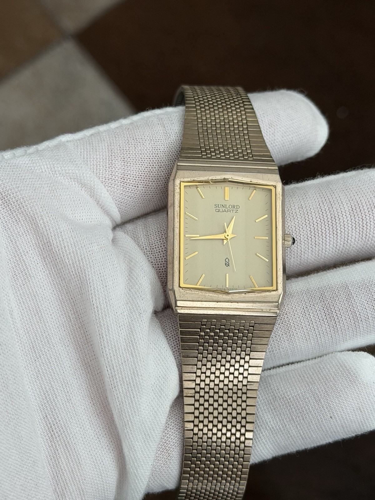Rare Vintage Sunlord Men’s Classic Quartz Dress Watch JDM 1980s