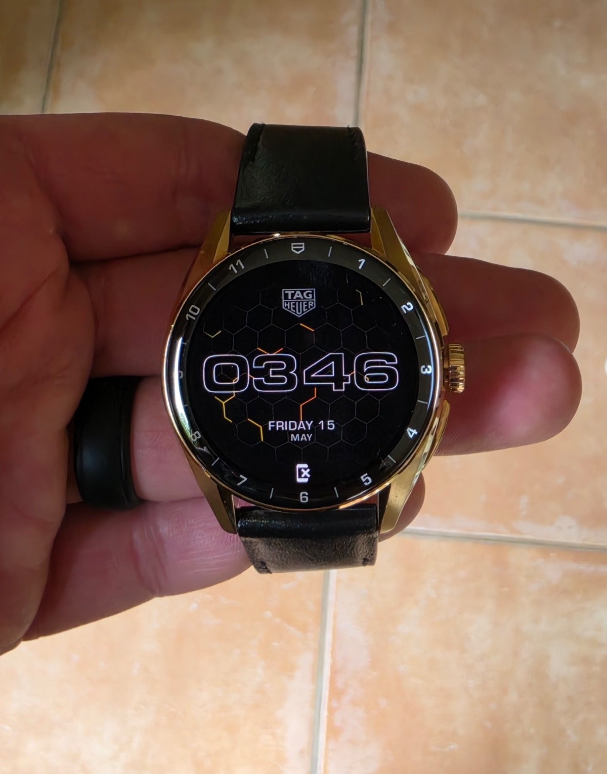 TAG Heuer SBR8011.BC6652 Connected Watch Golden Bright Edition Calibre 42mm E4