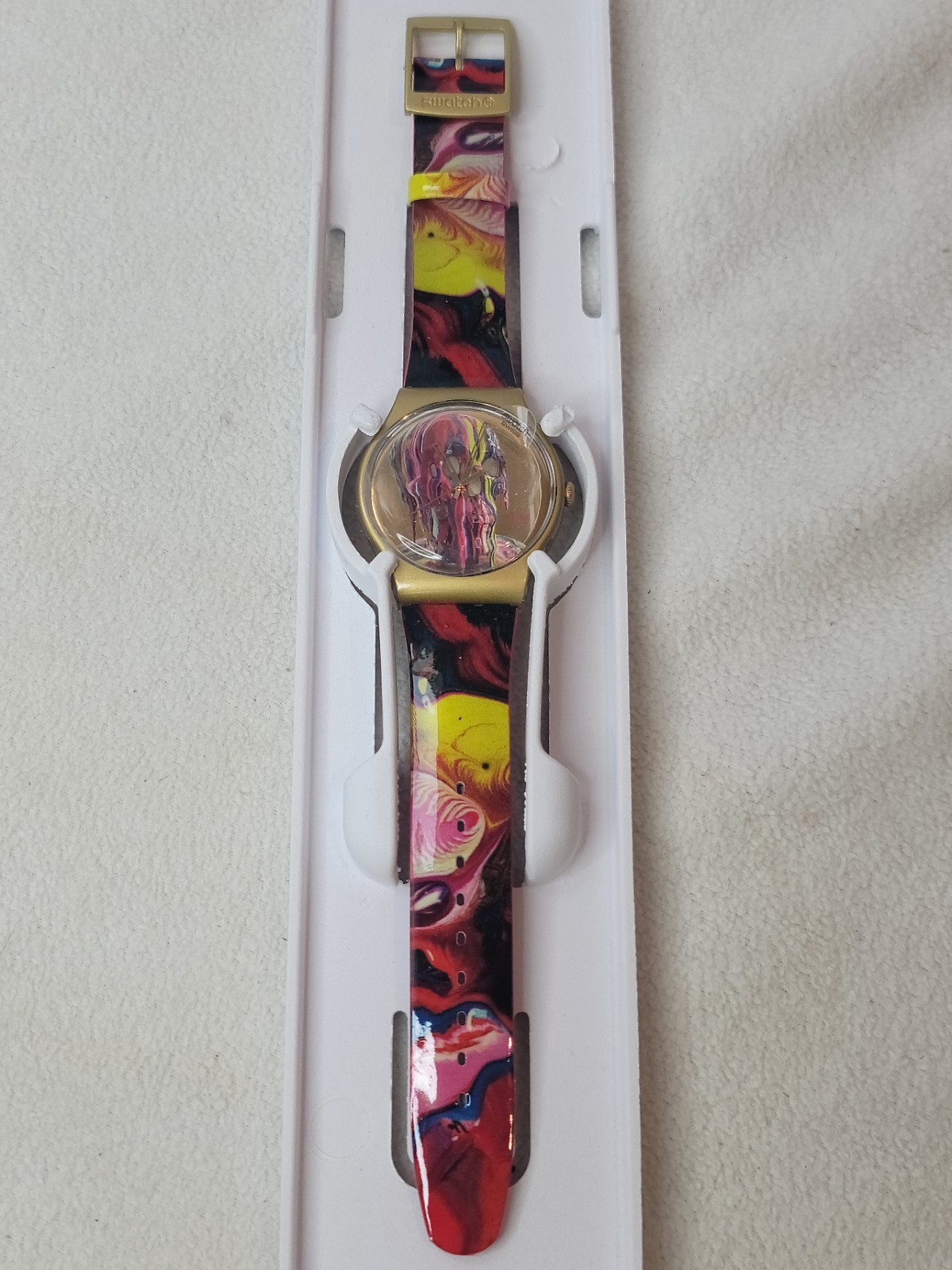 Swatch Originals, WE’REALLGONNADIE (FORRON), Swiss Made, Multicolor 42mm SUOZ115