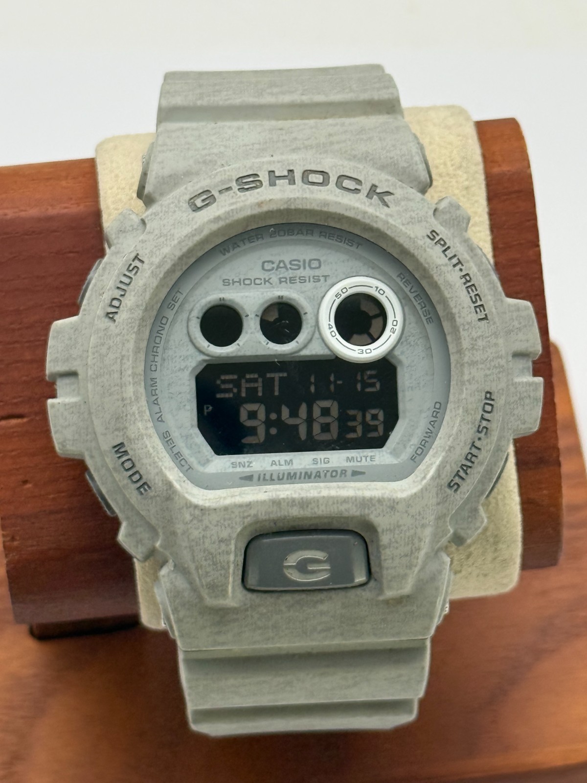 Casio G-Shock GD-X6900HT-8 54mm Grey Digital Quartz 200M New Battery