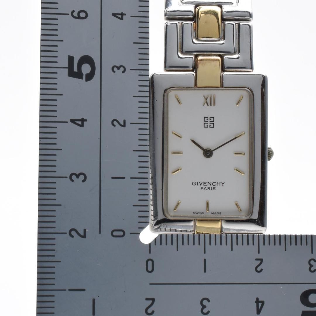 Givenchy MILLESIME REG Ladies Watch White Dial Square Timepiece Authentic